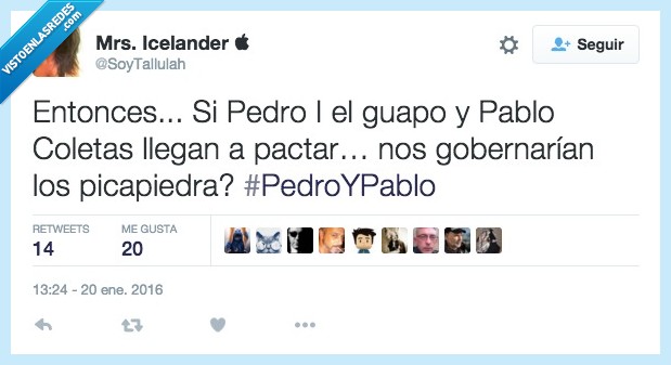 Pedro,Pablo,gobierno,Picapiedra,Pedro Sanchez,Politica,Pablo Iglesias,pactar
