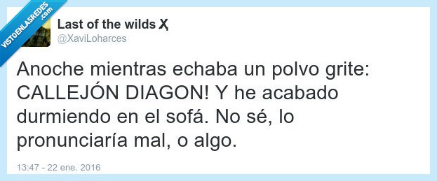 polvo,callejón,diagon,Harry Potter,dormir,sofa,pronunciar,flu