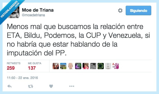podemos,venezuela,relacion,cup,bildu,comunismo,pp,partido,corrupción