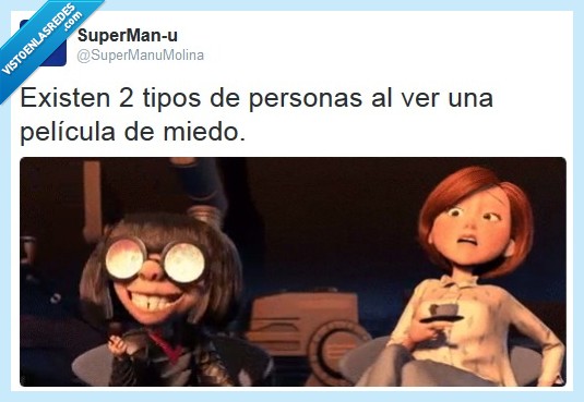 los increíbles,edna moda,elastic girl,películas de miedo,diferencias