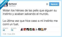 Enlace a Si yo fuera un héroe, mis heroicidades serían de lo más nutritivas por @Serthand