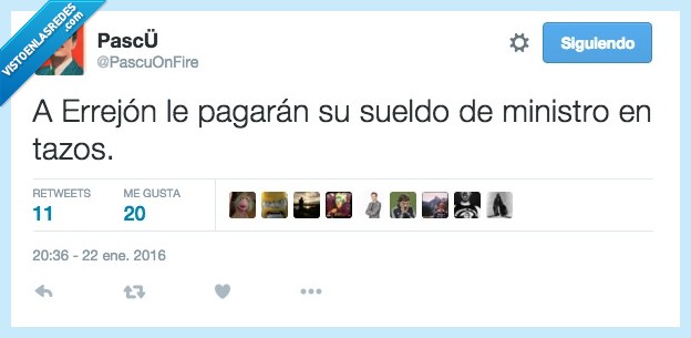 Errejón,pagar,sueldo,tazo,joven,errejonier4ever