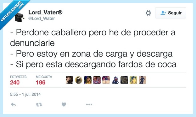 perdone,perdonar,denunciar,proceder,carga,descarga,zona,fardo,descargando,coca,droga