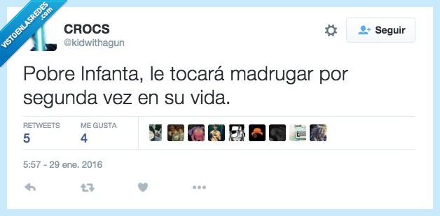 Infanta,tocar,madrugar,segunda,vez