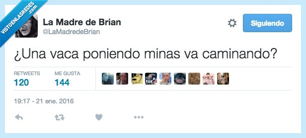 vaca,poner,minas,caminar,caminando,vacaminando