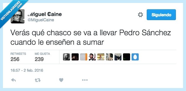chasco,Pedro Sánchez,enseñen,enseñar,sumar