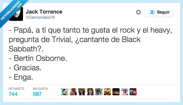 papa,entendido,trivial,rock,heavy,música,Black Sabbath,Bertín Orborne,Ozzy Osbourne