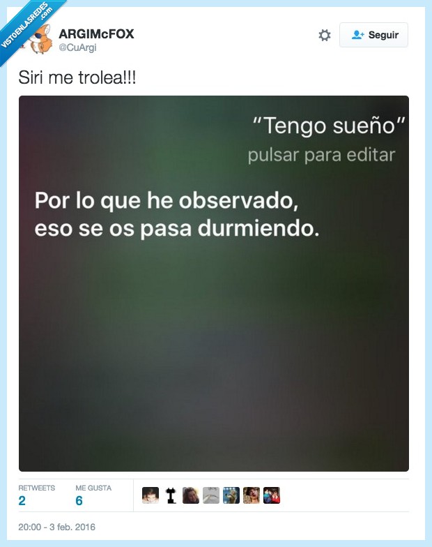 Siri,sueño,dormir,pasar,durmiendo,chula,troll