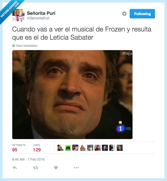 goya,goyas,frozen,fronze,cara,llorar,actor,gala,entrega,premios,cine