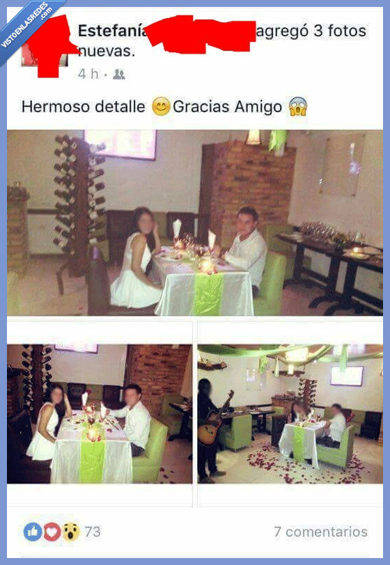 friendzone,comida,cena,romantica,San Valentin,caido,amigo,compañero