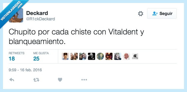 chupito,chiste,Vitaldent,blanqueamiento