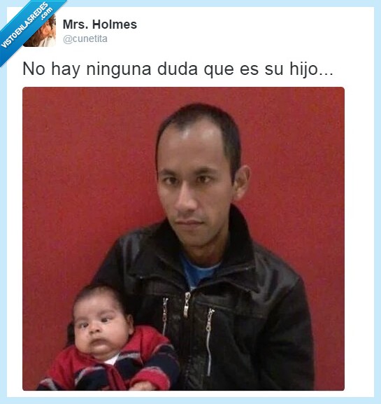 hijo,foto,bizco,ojos,cruzado,mirada,padre,madre,vida,twitter,genética