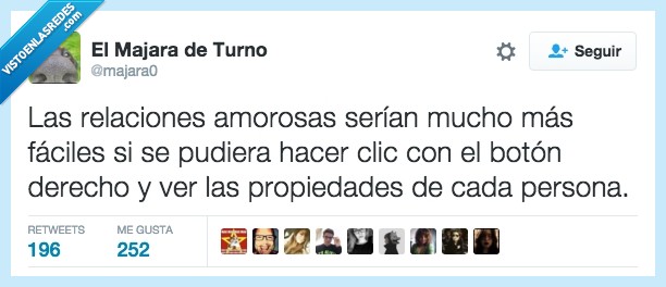 relaciones,amorosas,amor,facil,mejor,click,clic,boton,secundario,derecho,propiedades,ver,persona
