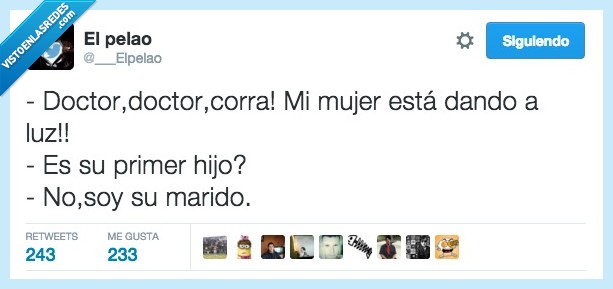 doctor,mujer,dar,luz,marido,primer,hijo,hospital,nacer