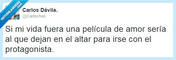 dejar,protagonista,altar,mala suerte