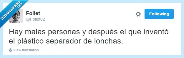 mala persona,inventor,plastico,lonchas,separador,humor,twitter