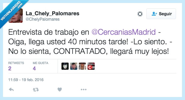 politica,empresa,cercanía,madrid,tren,transporte,publico,entrevista,tarde,contratar