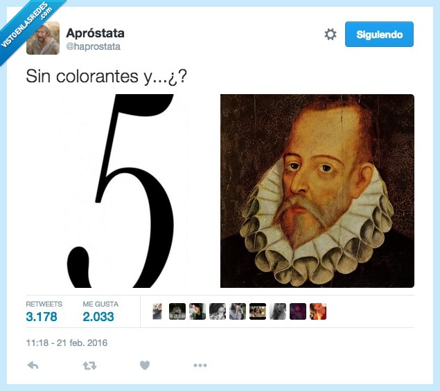colorantes,cinco,cervantes,jeroglifico,adivinanza,sin conservantes