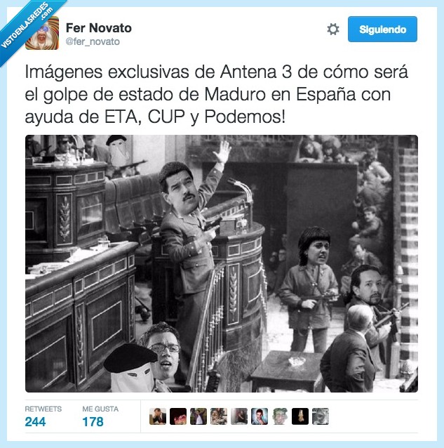 23F,podemos,maduro,eta,Venezuela