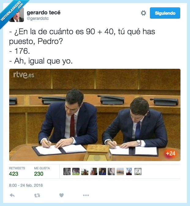 Pedro Sanchez,Albert Rivera,pactado,pactar,sumar,suma,copiar,tambien