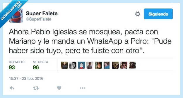 novio,novia,despechada,whatsapp,enviar,Pablo Iglesias,Pedro Sanchez,podemos,psoe,tuyo,otro,ciudadanos,Albert Rivera