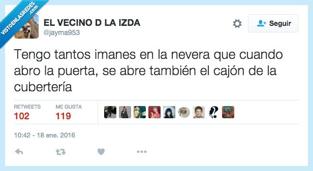 imanes,nevera,abrir,puerta,cajón,cubertería,hierro