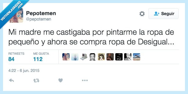 madre,castigar,pintar,ropa,Desigual,pequeño,diseñador