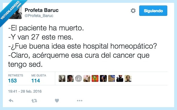 hospital,muerto,homeopatico,homeopatia,medicina,curar,cáncer