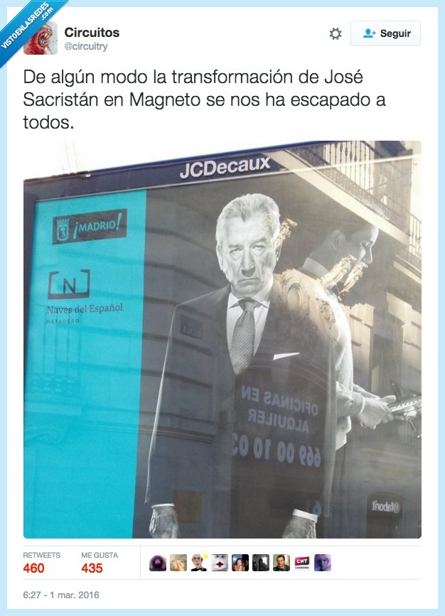 José Sacristan,foto,Sir Ian McKellen,Ian McKellen,magneto,parecido