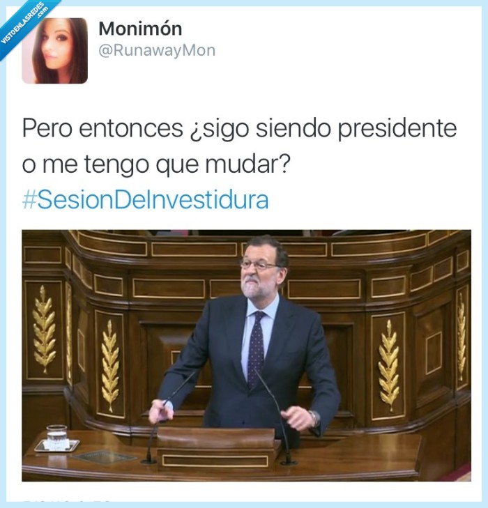 Mariano Rajoy,investidura,mudar,presidente,moncloa