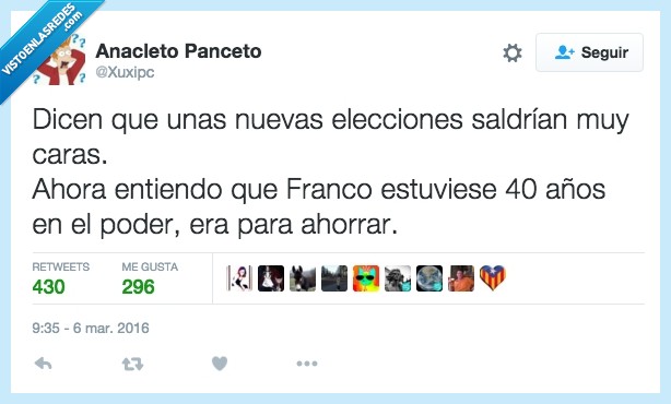 elecciones,deuda,franco,cara,dicnero,años,dictadura,ahorrar