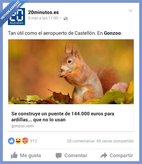 dinero,invertir,puente,ardillas,malgastar,aeropuerto,Castellón