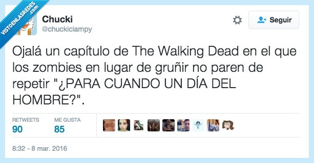 capitulo,Thw Walking dead,dia,hombre,mujer,gruñir,repetir,zombie,descerebrado
