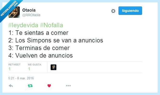 comer,simpson,anuncios,empezar