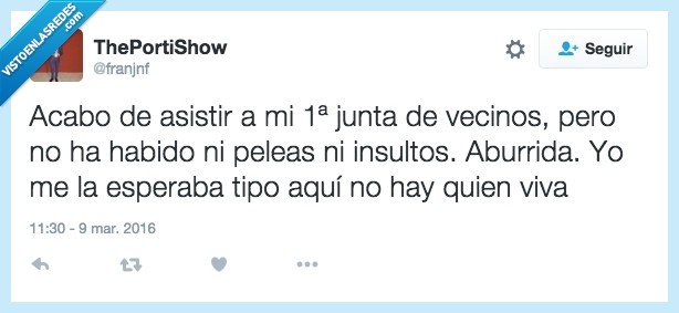 aquí no hay quien viva,vecinos,junta,comunidad,junta de vecinos,insultos,discusiones,peleas,ANHQV