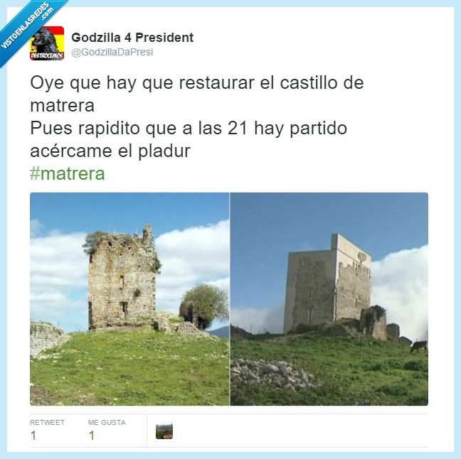 arreglar,castillo,matrera,medieval,pladur,cutre,cemento