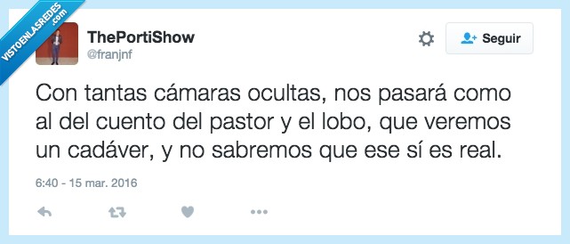 muerto,cámara oculta,cadáver,broma,vídeo,twitter,coche,maletero,mentira,verdad,cuento,lobo,pastor