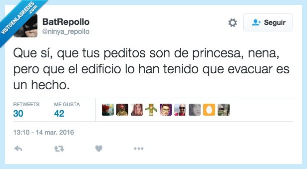 pedito,princesa,pedo,peste,toxico,desalojar,evacuar,edificio,olor