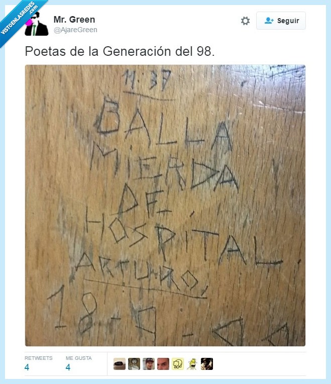 poetas,baños,hospital,todo bien,arturo,baya,ortografía