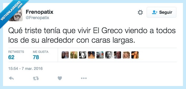 triste,cara,larga,El Greco,pintor