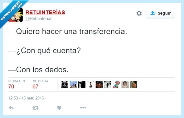 transferencia,cuentas,contar,dedos
