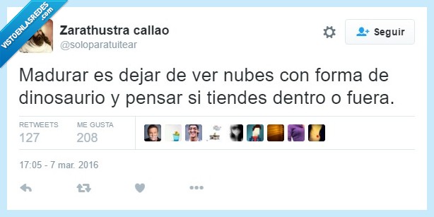 madurar,dejar,ver,nubes,dinosaurio,forma,pensar,tender,dentro,fuera,lluvia