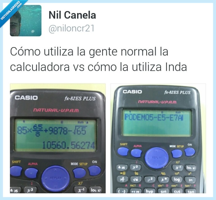 calculadora,Inda,podemos,eta,politica