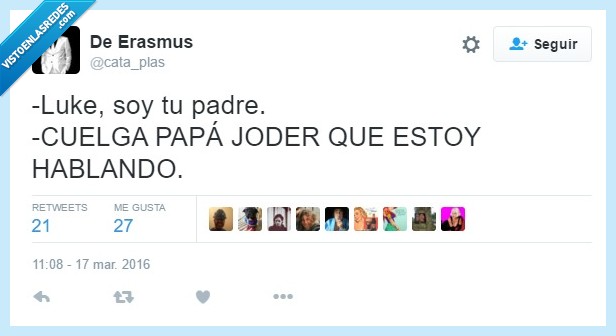 luke,padre,hijo,cuelga,papa,hablando,telefono