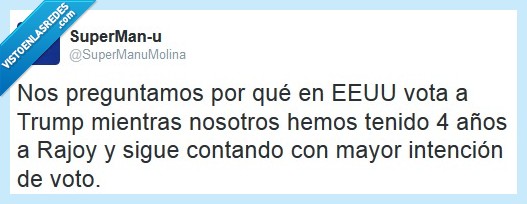 donald trump,mariano rajoy,eeuu,españa,votar,presidente