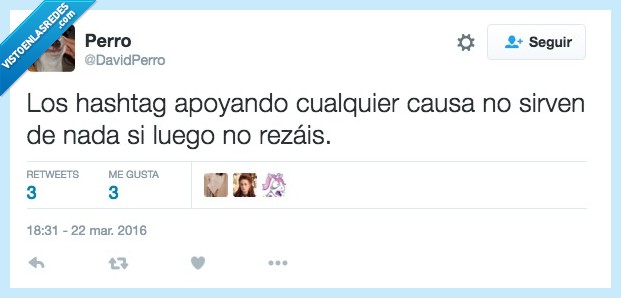 hashtag,terrorismo,luego,rezar,importante