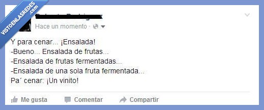 cena,vino,ligero,borracho