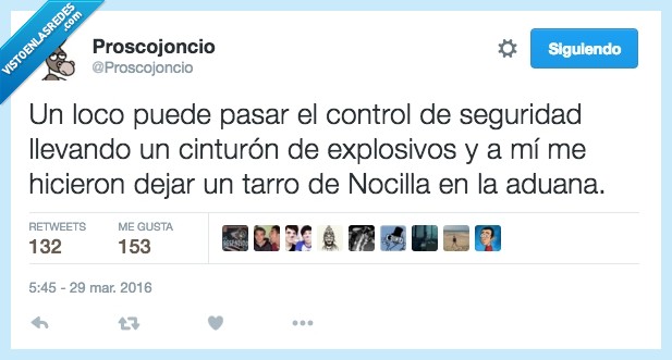 loco,control,seguridad,explosivo,tarro,nocilla,aduana