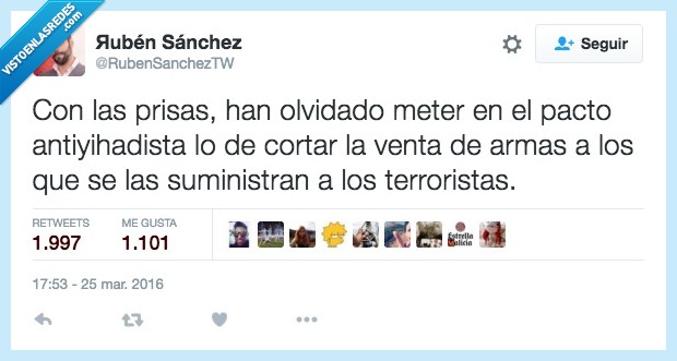 prisas,meter,pacto,antiyihadista,cortar,venta,armas,terroristas