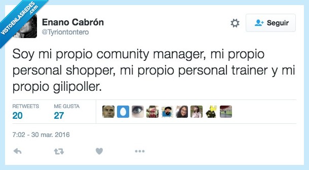 propio,community manager,personal,shopper,trainer,gilipoller